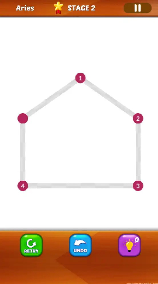 1 Line Draw Puzzle screenshot 2