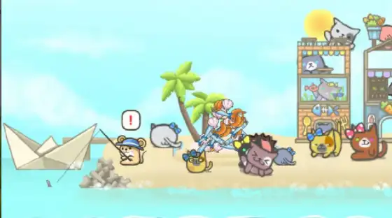 2048 Kitty Cat Island