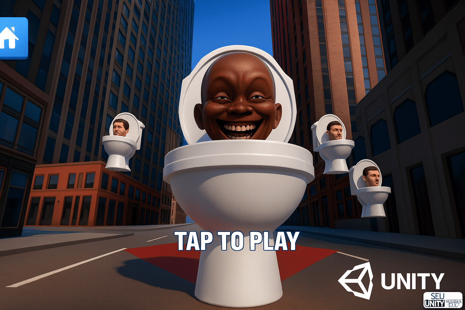 2048 Skibidi Toilet Merge screenshot 2