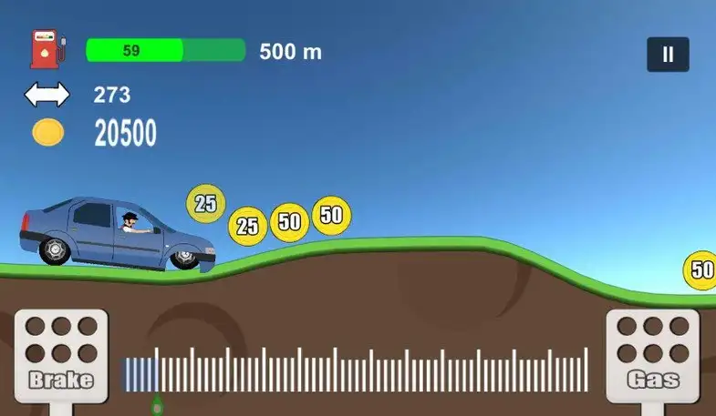2D Hill Racing Kit – Physics Car Game Template | 2025 Complete Unity Projects – SellUnitySourceCode screenshot 4