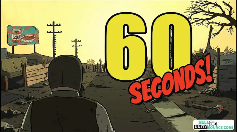 60 Seconds – 2025 Complete Unity Projects - SellUnitySourceCode.com screenshot 2