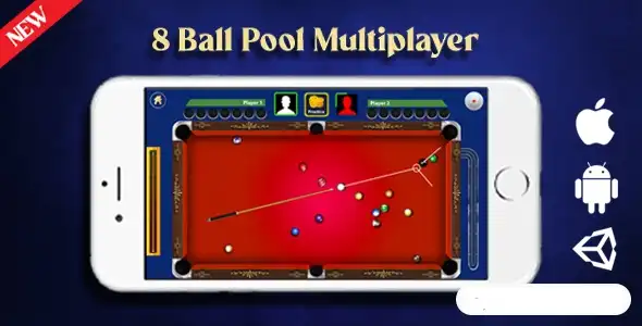 8 Ball Pool Master – Online Multiplayer Unity Source Code – 2025 Complete Unity Projects – SellUnitySourceCode.com