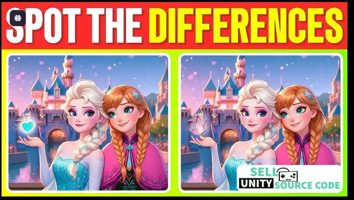 999 Differences Master – Hidden Picture Adventure – 2025 Complete Unity Projects – SellUnitySourceCode.com screenshot 2