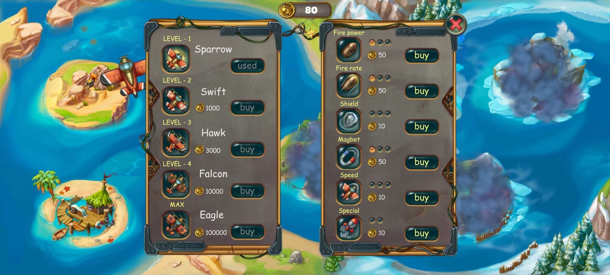 Air Battle - Arcade Game Unity Game Code screenshot 3