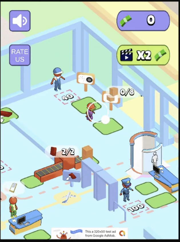 Airport Idle – Unity Source Code | Idle Tycoon Game screenshot 4