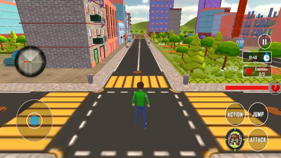 Alien Heroes Ben 10 Galactic Hero Fight - SellUnitySourceCode.com screenshot 4