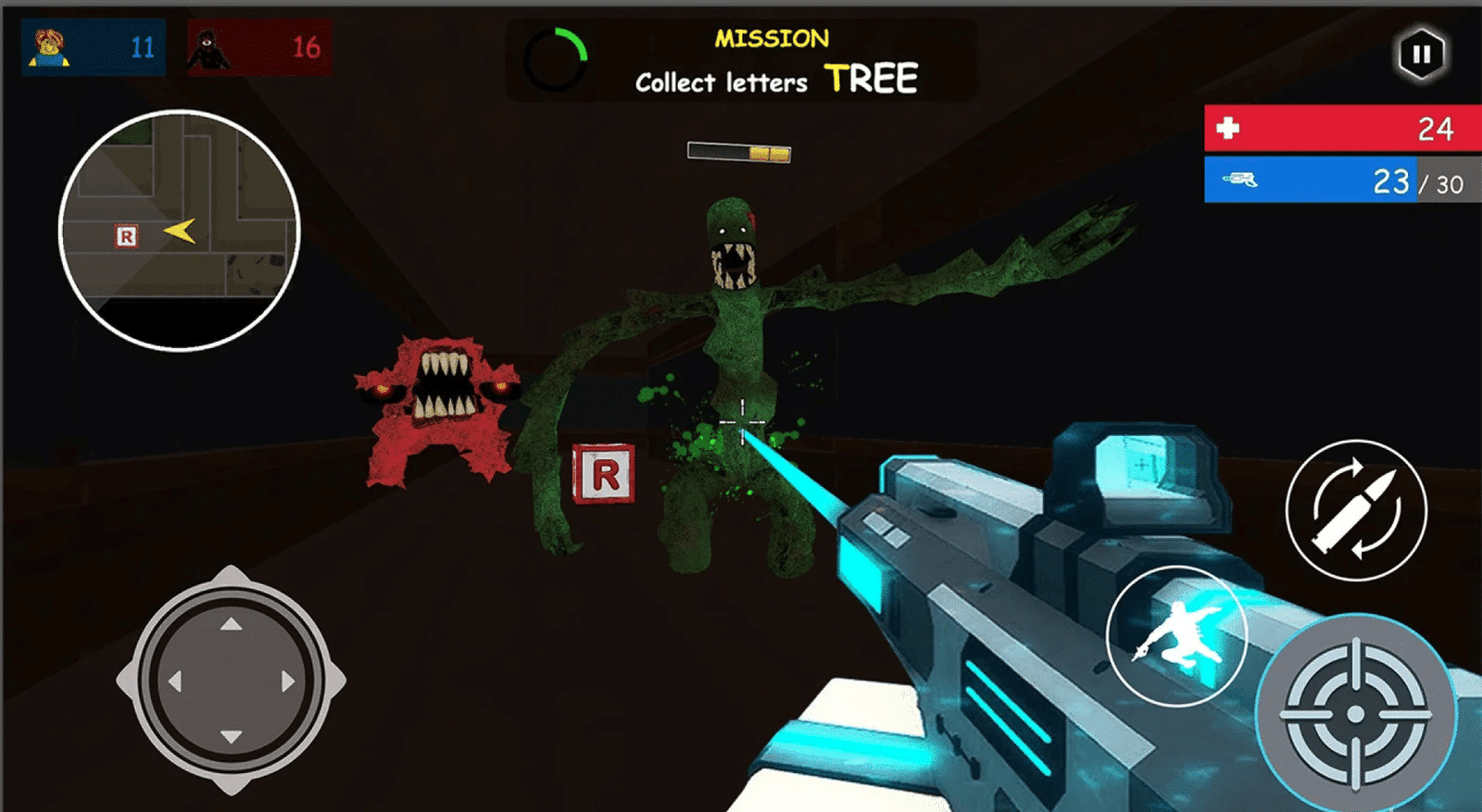 Alphabet Shooter: Survival FPS