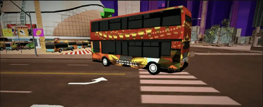 American Football Passenger Bus Game : Coach Simul