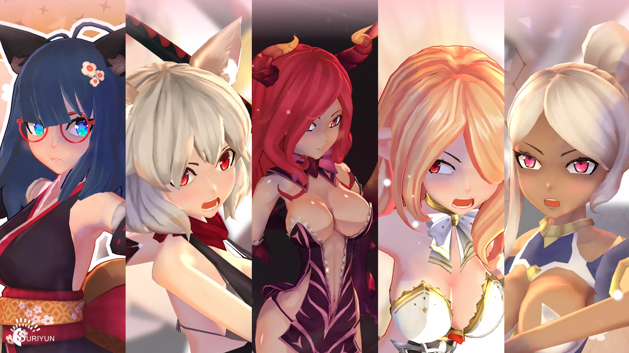 Anime Girls Pack Unity  Game Assets screenshot 3