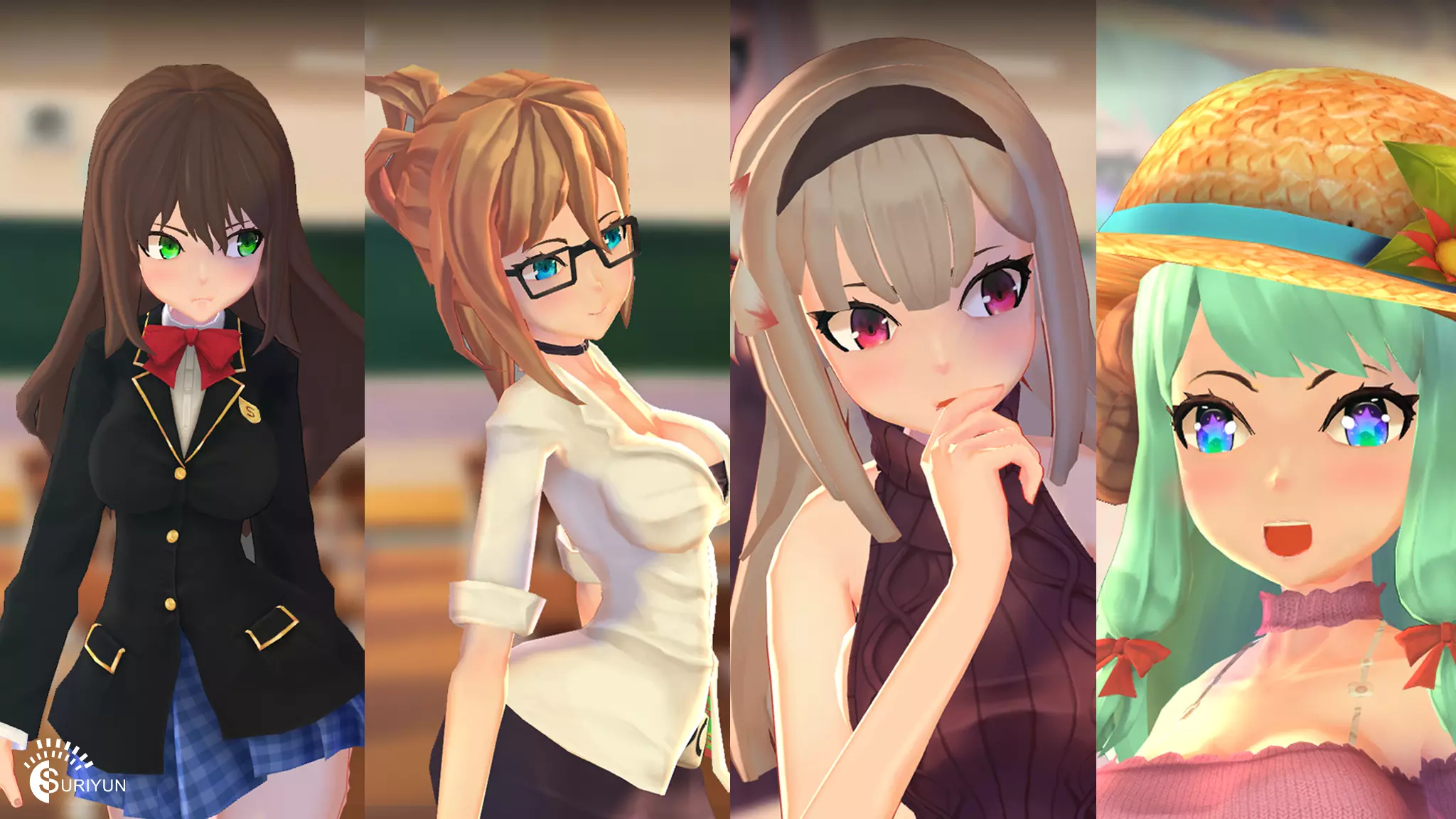 Anime Girls Pack Unity  Game Assets screenshot 4