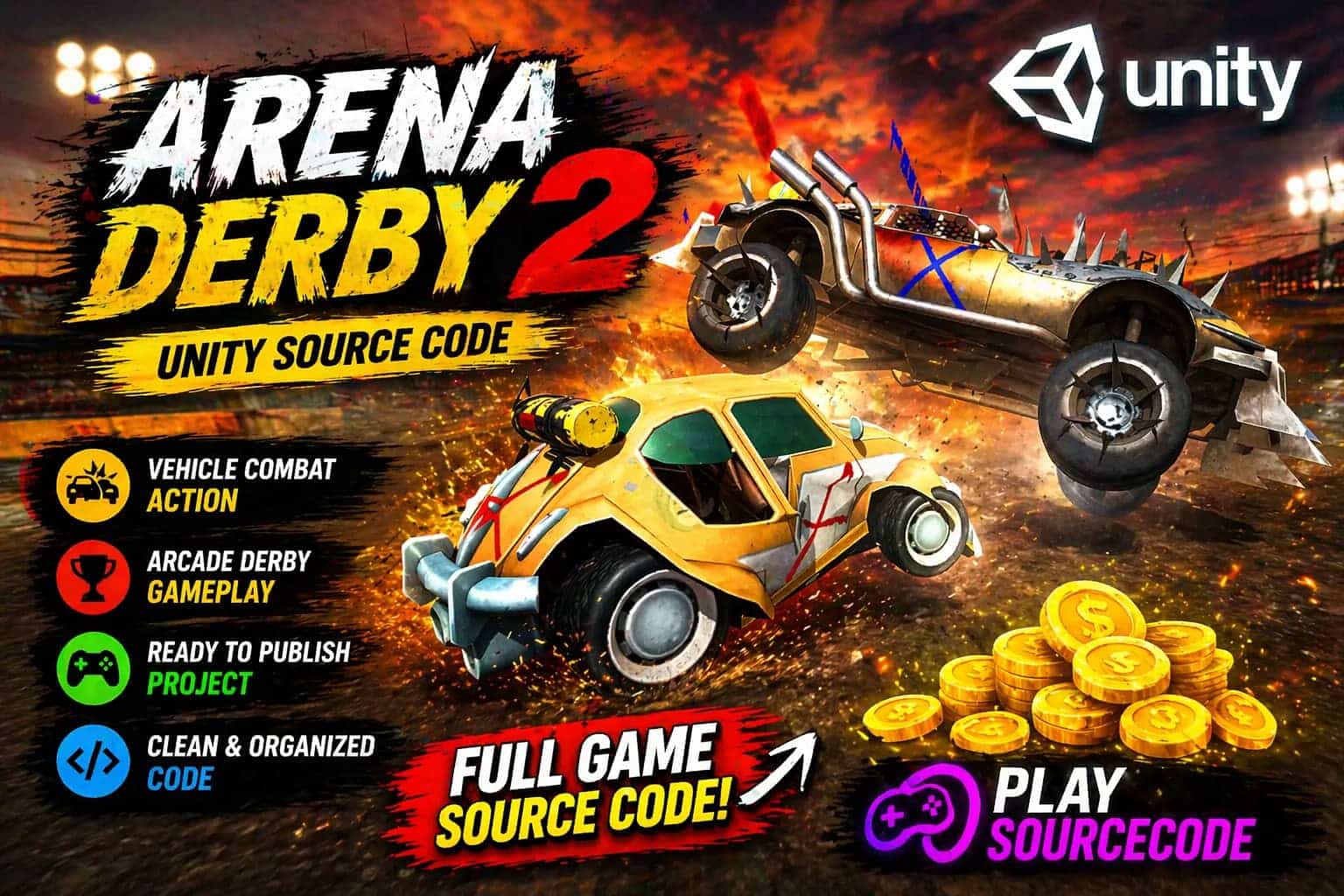 Arena Derby 2 Unity Game