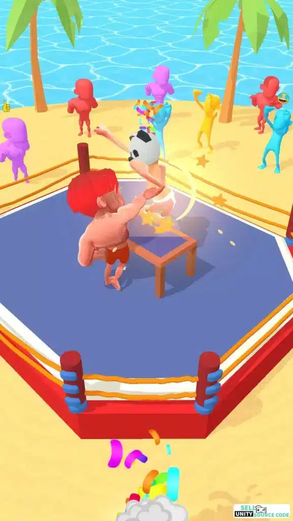 Arm Slap King – Muscle Master 3D Unity Game SellUnitySourceCode.com screenshot 2