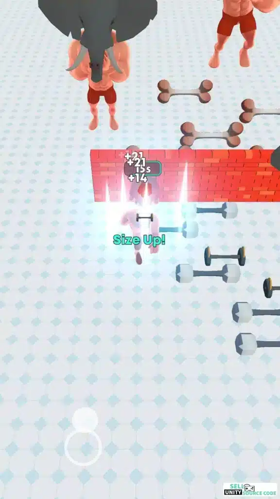 Arm Slap King – Muscle Master 3D Unity Game SellUnitySourceCode.com screenshot 4
