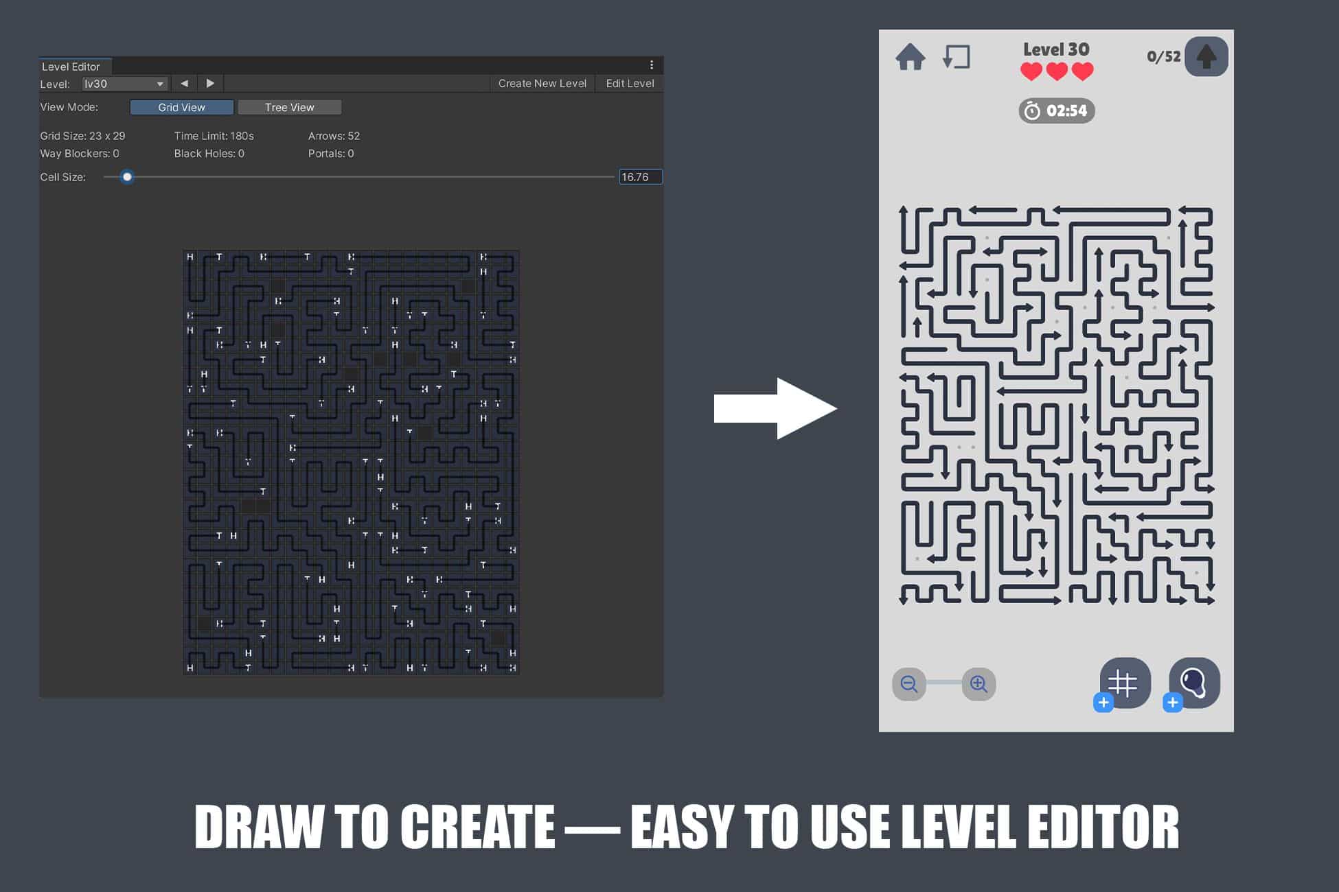 Arrow Out – 1000 Levels + Level Editor | Complete Unity Source Code screenshot 3