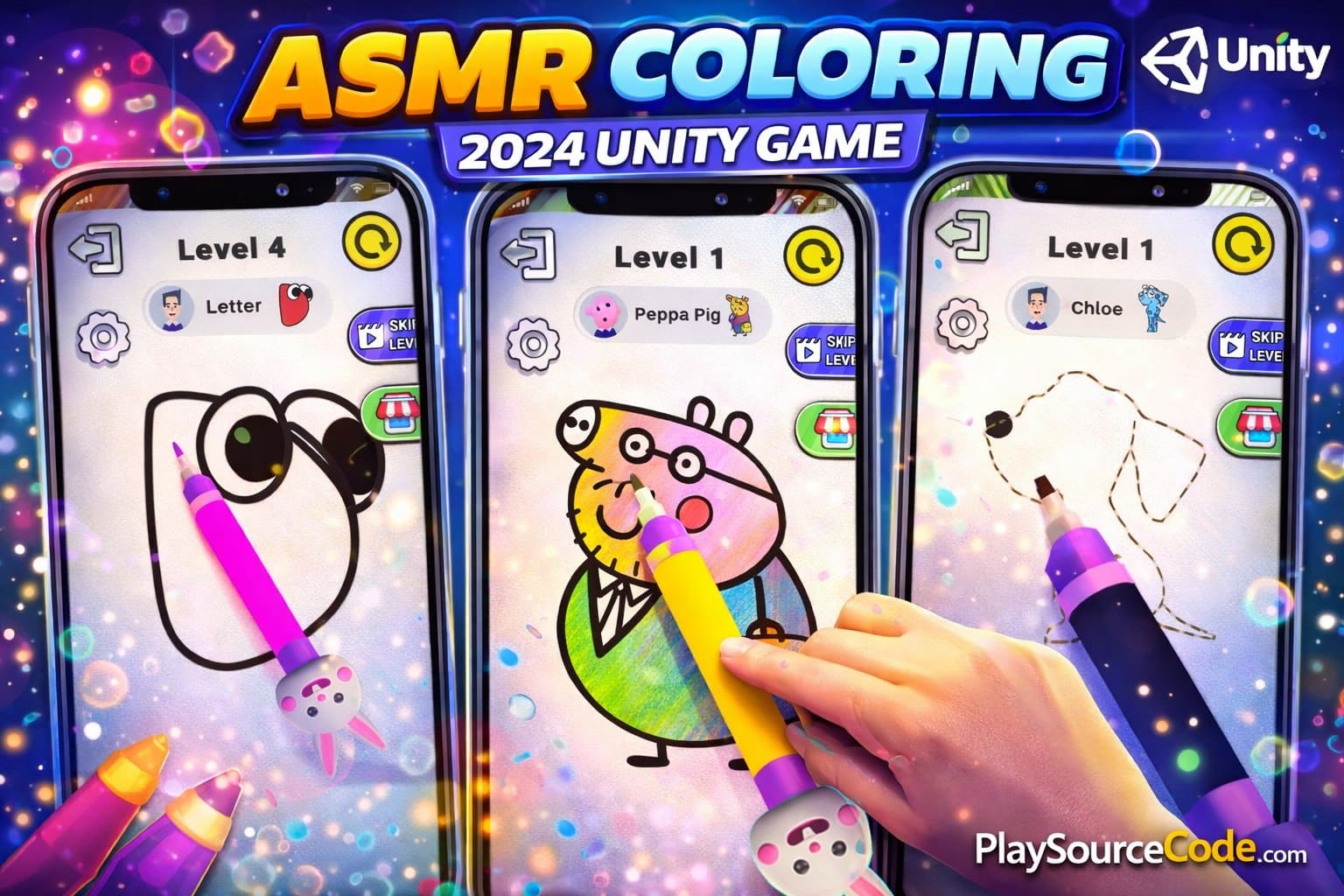 Asmr Coloring 2024 Unity Game