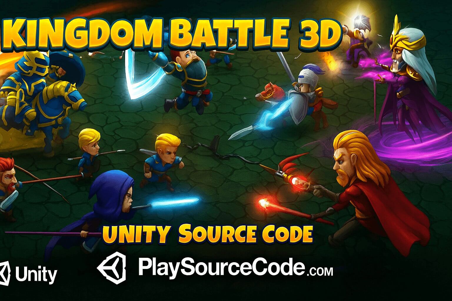 Battle Kingdom Online Multiplayer Unity Template (Mobile Ready)