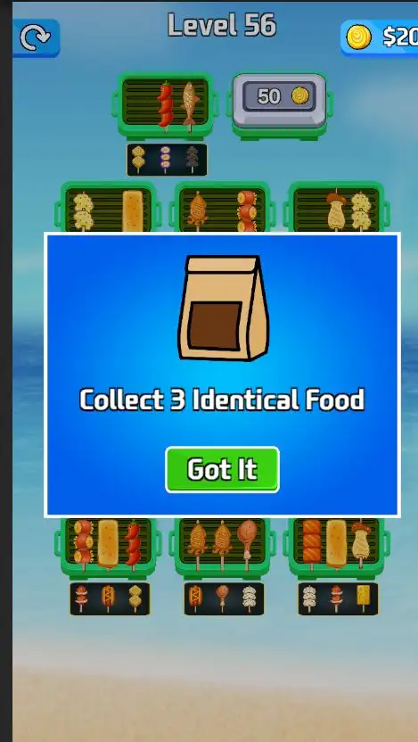 BBQ Grill Food Sort Puzzle Unity Game Source Code screenshot 3