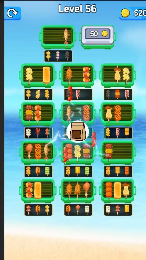 BBQ Grill Food Sort Puzzle Unity Game Source Code screenshot 4