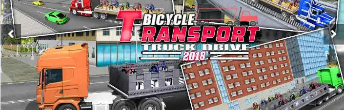 Best Bicycle Transport Truck Drive 2018 SellUnitySourceCode.com