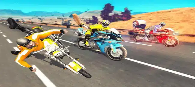 Bike Attack Race 3D – Highway Stunt Rider SellUnitySourceCode.com