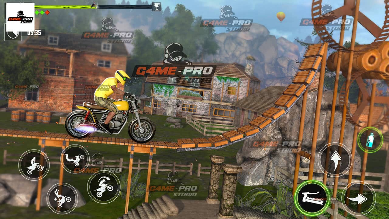 Bike Stunt 3D Unity  Game screenshot 2