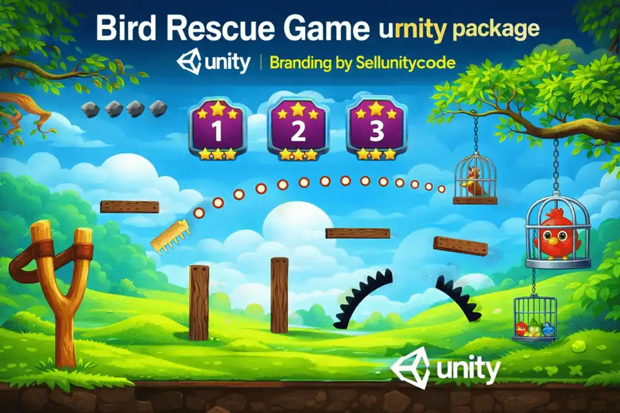 Bird Rescue Game unity package