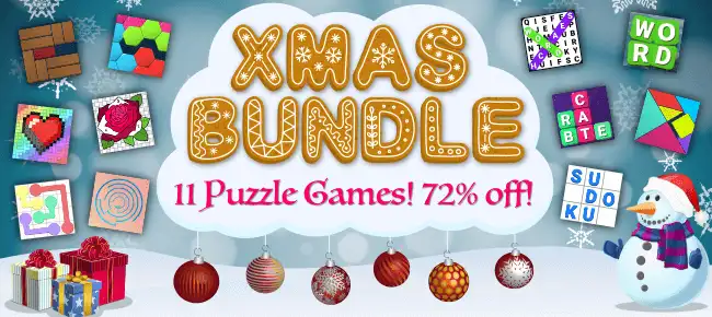 Bizzy Bee’s Christmas Unity Bundle Offer: 11 Puzzle Games SellUnitySourceCode.com