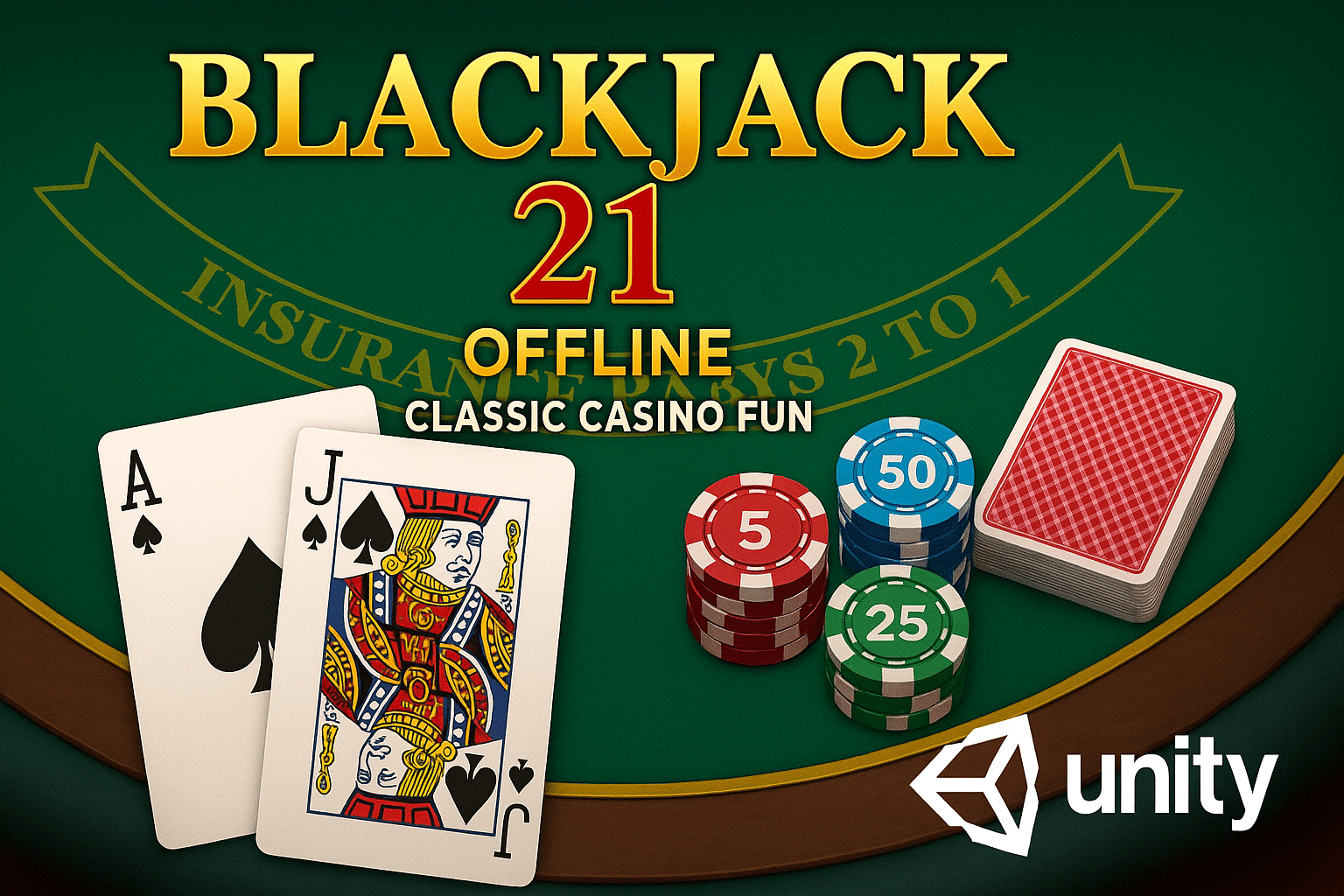 Blackjack 21 Offline – Classic Casino Fun