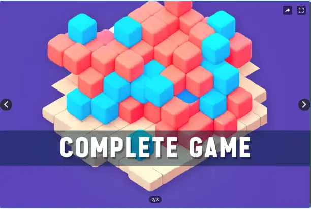 Blast Cubes | Puzzle Game Template