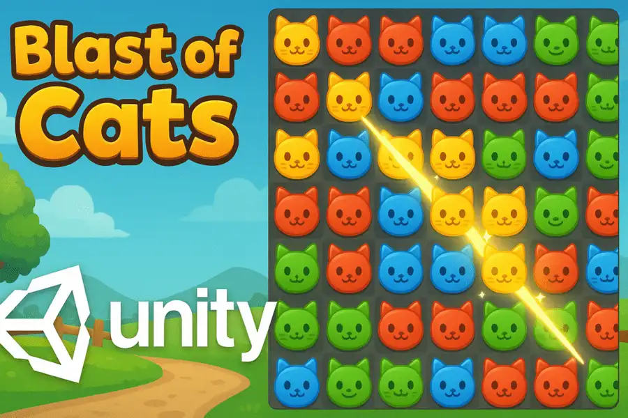 Blast of Cats | Match 3 Games