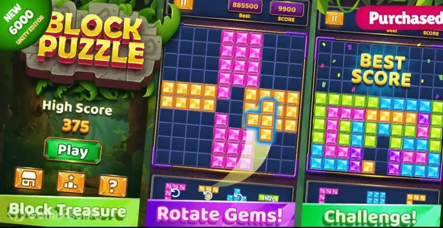 Block Puzzle: Treasure Hunt