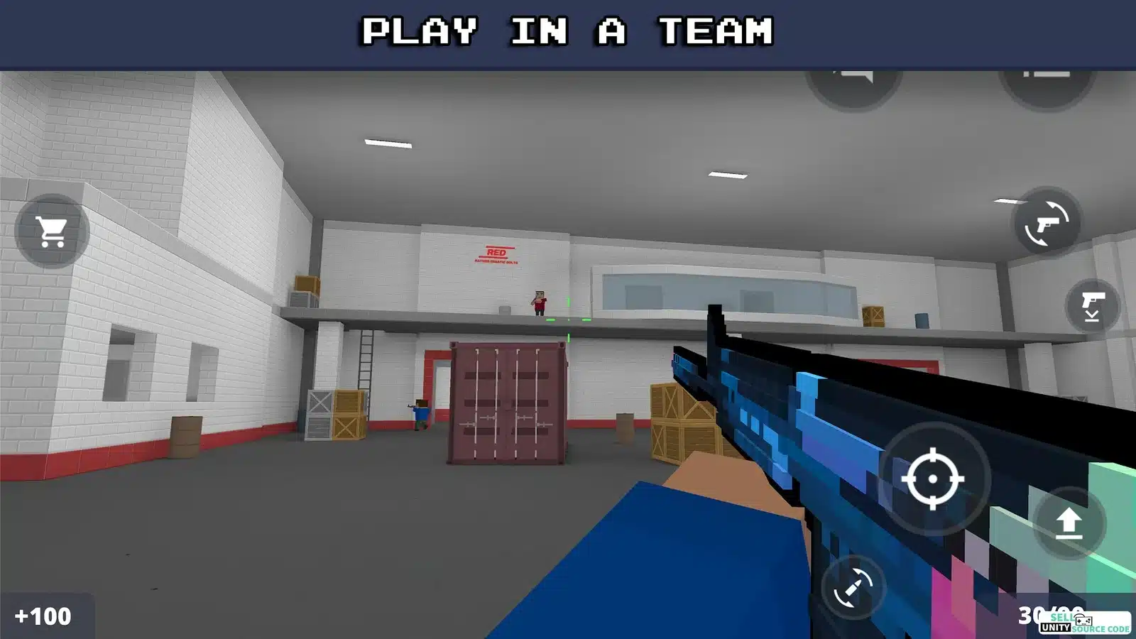 Block Strike - Online Shooter  Unity Game screenshot 4