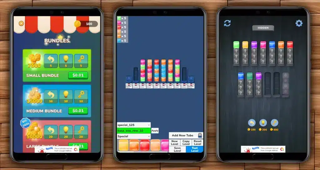 Blocks Sort | Unity Puzzle Template + Level Creator screenshot 2