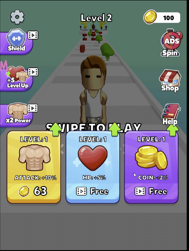 Body Race Unity Sourcecode screenshot 3