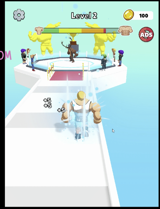Body Race Unity Sourcecode screenshot 4