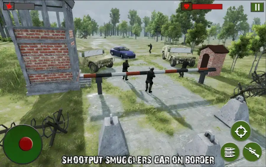 Border Army Sniper War: Counter Terrorist Attack SellUnitySourceCode screenshot 3