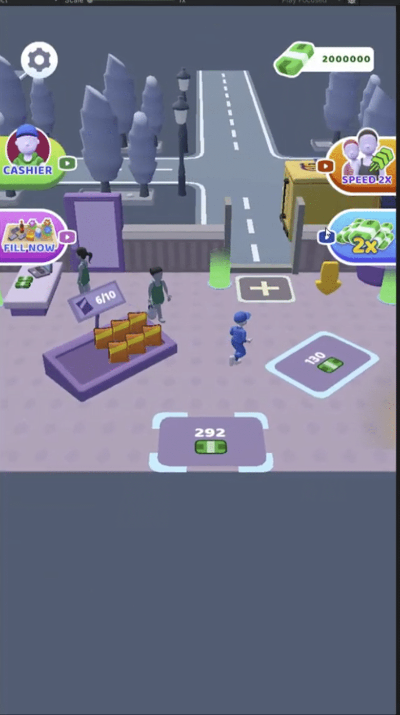 Boss Market 3d Unity Source Code screenshot 2