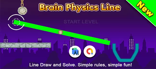 Brain Physics Line Unity Games + Ready For Publish Sellunitysourcecode 