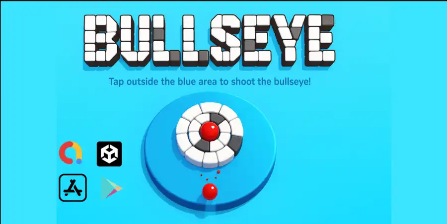 Brick Breaker BullsEye: 3D Ball Shooter SellUnitySourceCode.com