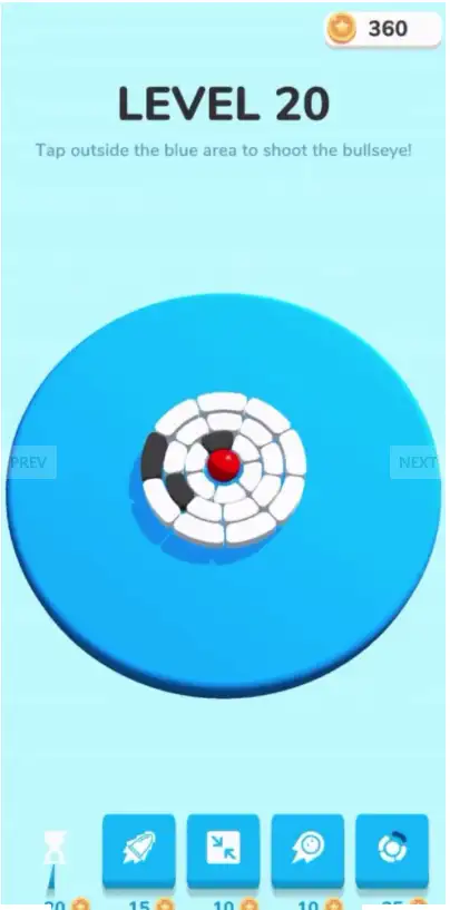 Brick Breaker BullsEye: 3D Ball Shooter SellUnitySourceCode.com screenshot 4