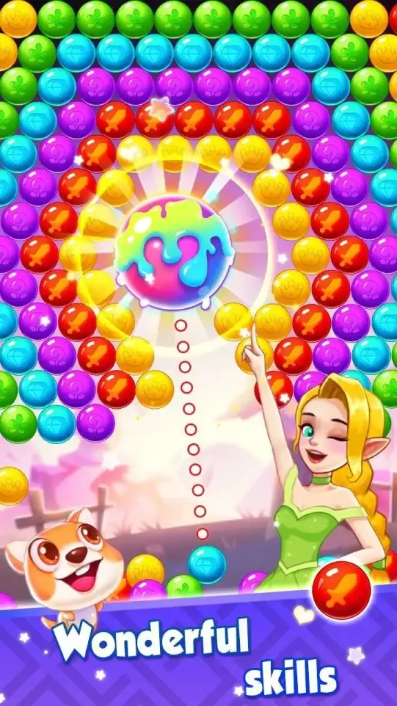 Bubble Bubble POP : Rescue elf Sellunitsourcecode  screenshot 5