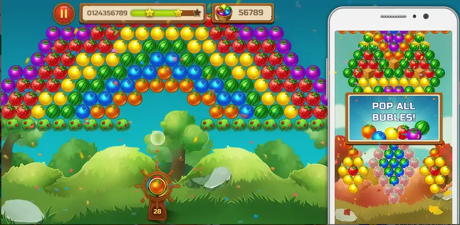 Bubble Shooter Fruits – Blast Pop