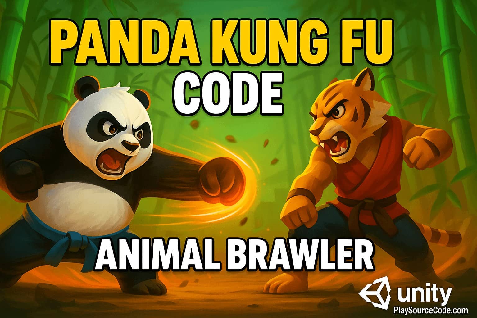 Build a Panda Kung Fu Brawler in Unity