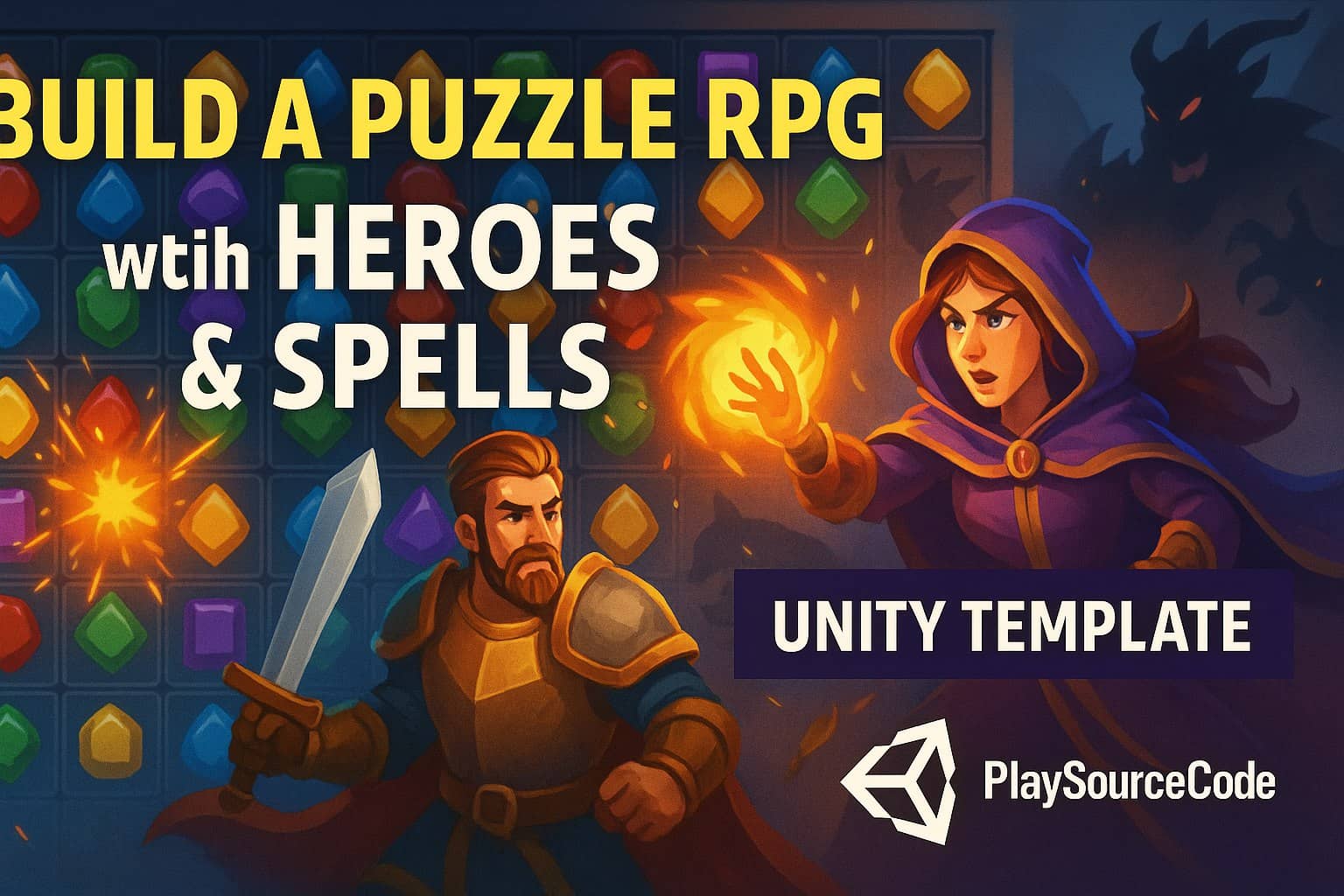 Build a Puzzle RPG with Heroes & Spells