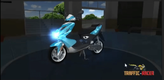 Build a Traffic Rider Bike Traffic Game in Unity screenshot 2