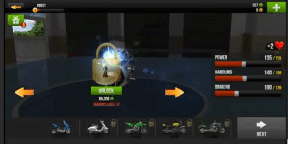 Build a Traffic Rider Bike Traffic Game in Unity screenshot 4
