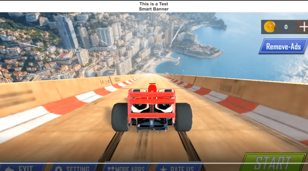 Build & Launch Ramp Racing Game in Unity screenshot 2