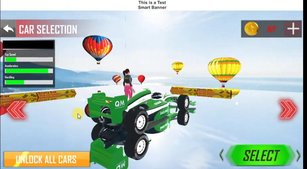 Build & Launch Ramp Racing Game in Unity screenshot 3
