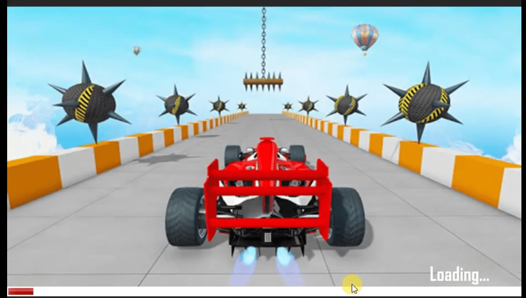 Build & Launch Ramp Racing Game in Unity screenshot 5