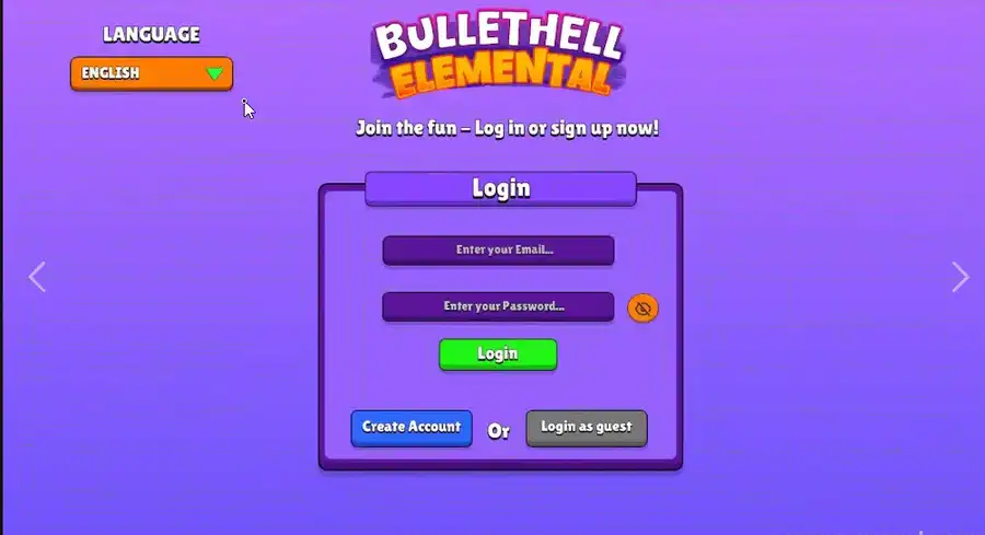 Bullet-Hell Elemental Template SellUnitySourceCode screenshot 4